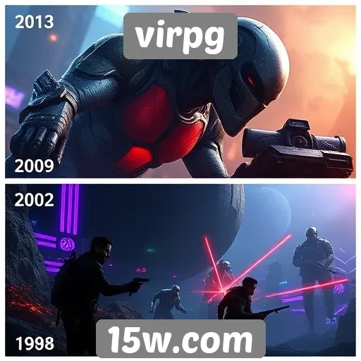 Evolução dos gráficos em jogos virpg