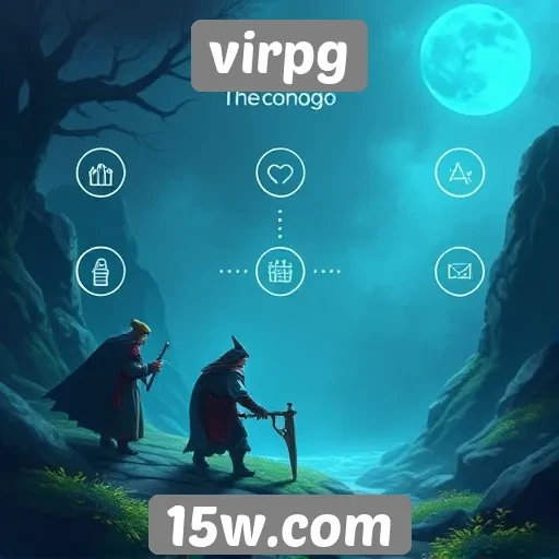 Funcionalidades principais do site virpg em detalhamento